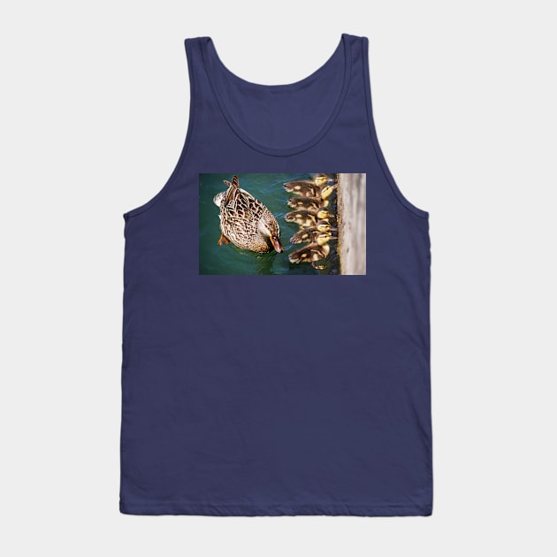 Getting Your Ducks In A Row.... Tank Top by LaurieMinor